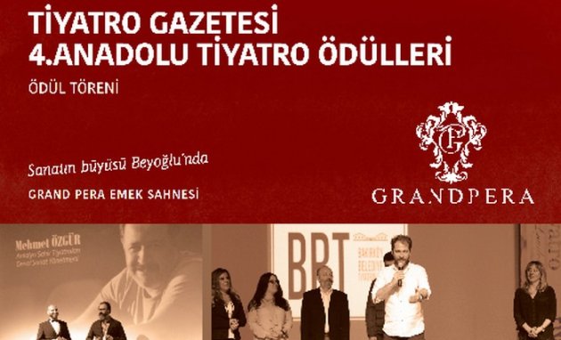 Anadolu Tiyatro Ödülleri 15 Ocak'ta