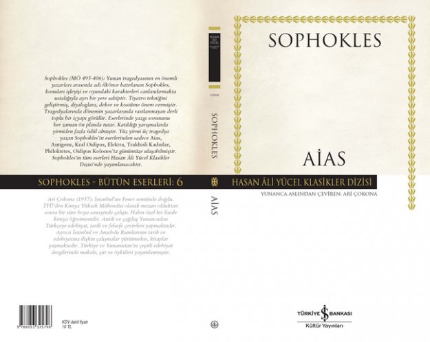 Eserleri ile birçok çağdaş sanatçıya ilham olan Sophokles’in en eski tragedyası  Aias...