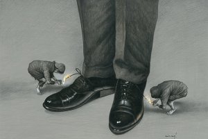 32. Aydın Doğan Uluslararası  Karikatür Yarışması Sergisi  Eskişehir’de.