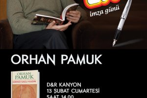 Orhan Pamuk yeni romanı “Kırmızı Saçlı Kadın”ı ilk kez D&R Kanyon’da imzalıyor