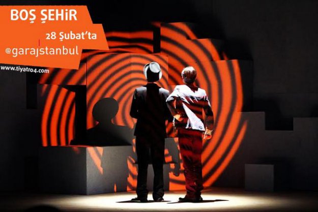 Dejan Dukovski’nin Yeni Metni ‘Boş Şehir’ 3D Mapping ile Sahneleniyor