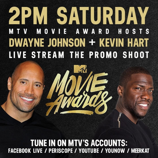 Gişe rekorları kıran megastarlar Dwayne Johnson ve Kevin Hart...