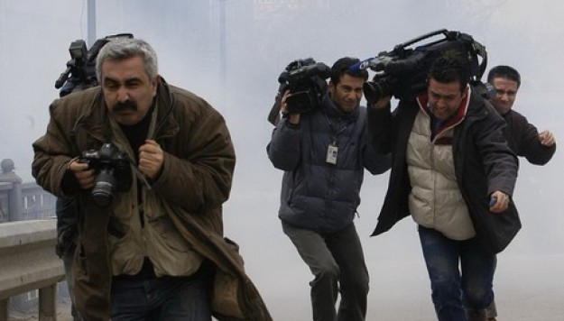 Türkiye Haber Kameramanları Derneği’nin fotoğraf sergisi 22 Nisan’da CKM’de açıldı.