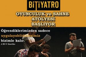 Bitiyatro Atölyeleri Başlıyor