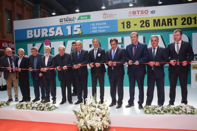 Bursa 15.Kitap Fuarı Kapılarını Açtı 