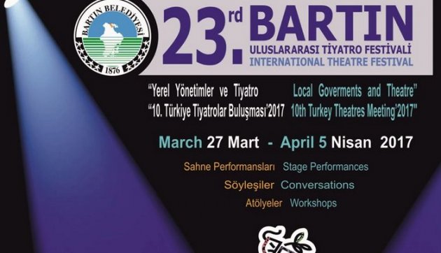  23. Bartın Uluslararası Tiyatro Festivali Başlıyor