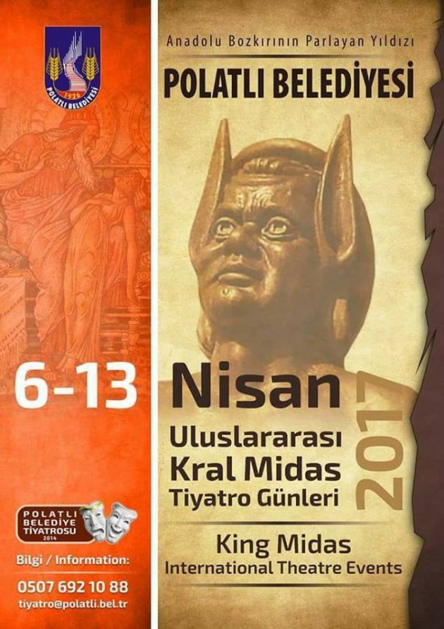 Uluslararası Kral Midas Tiyatro Festivali Başlıyor