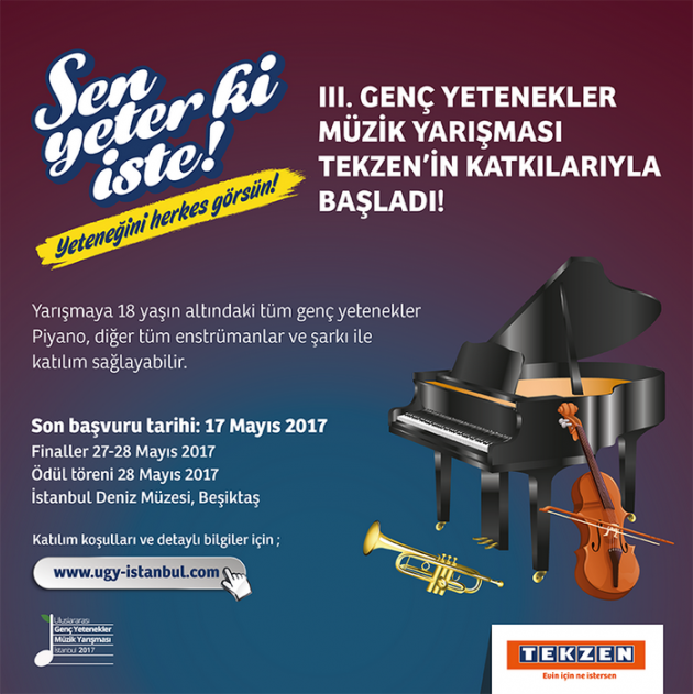 Genç Yetenekler Müzik Yarışması Başladı