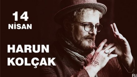 Harun Kolçak, 14 Nisan Akşamı Trendy Lounge & Bar’da Sahne Alacak