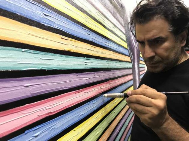 Ahmet Güneştekin'in Berlin’deki ilk kişisel sergisi Güneş Yolu 29 Nisan'da açılıyor