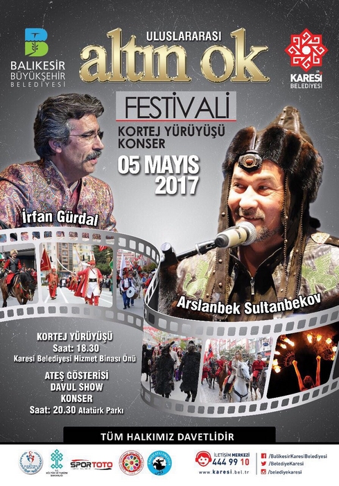 2. Uluslararası Altın Ok Atlı Okçuluk ve Savaş Sanatları Festivali Başlıyor