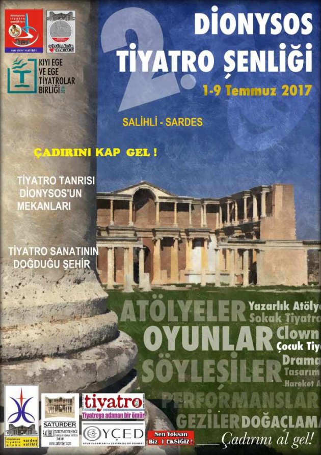 2. Dionysos Tiyatro Şenliği ve Eğitim Kampı