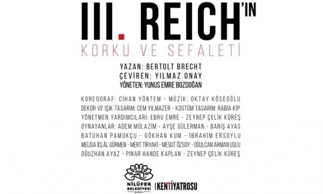 III. Reich'ın Korku ve Sefaleti - Nilüfer Kent Tiyatrosunda