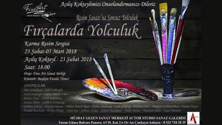  Fırçalarda Yolculuk Resim Sergisi