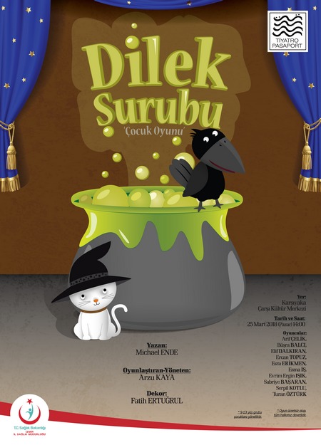 Tiyatro Pasaport Dilek  Şurubu İle İlk kez Sahnede. 