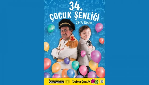 34 Çocuk Şenliği Başlıyor