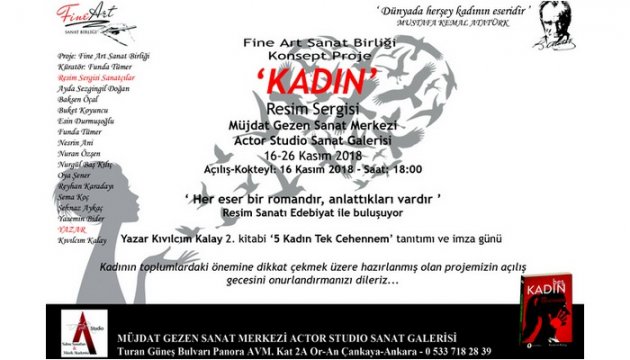 Fine Art Sanat Birliği Konsept Proje Sergisi 