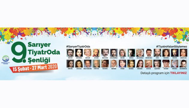 9.Sarıyer Tiyatro Şenliği Başlıyor!