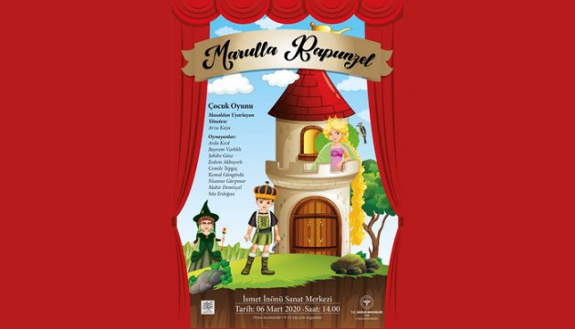 Marulla Papunzel İlk Kez Sahnede