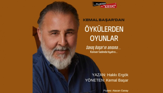 Tiyatro Keyfi 2024'e Öykülerden Oyunlar ile başlıyor