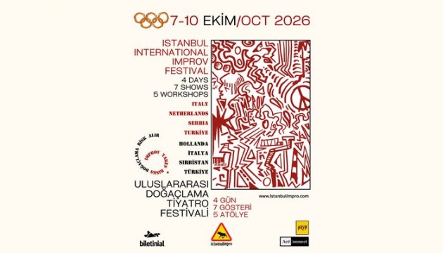 6. İstanbul Uluslararası Doğaçlama Tiyatro Festivali Başlıyor